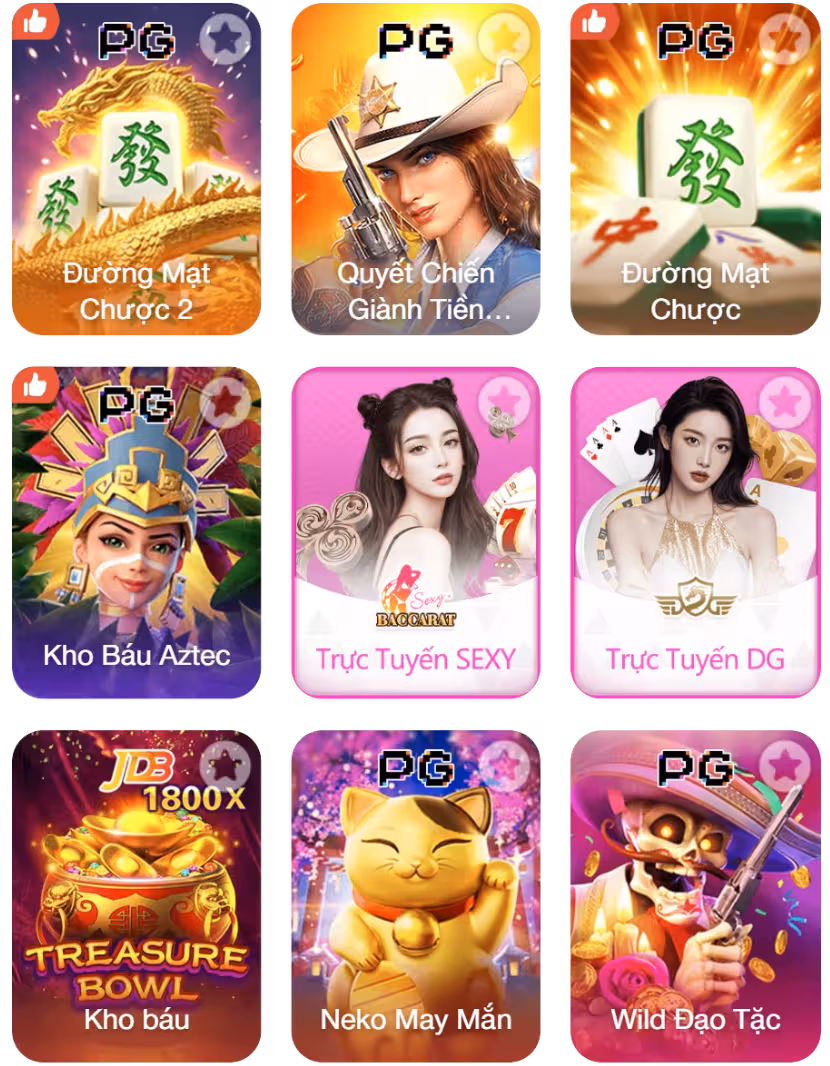 Sảnh game hot nhất trên app X98